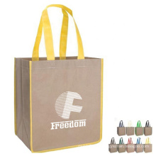 Medium sized non-woven Grocery Tote Bag with logo printing